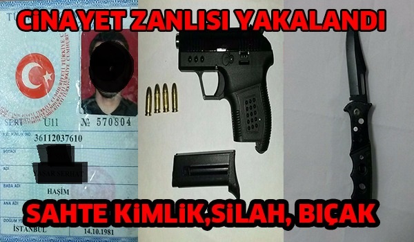 Cinayet Zanlısı Düzce’de Yakalandı
