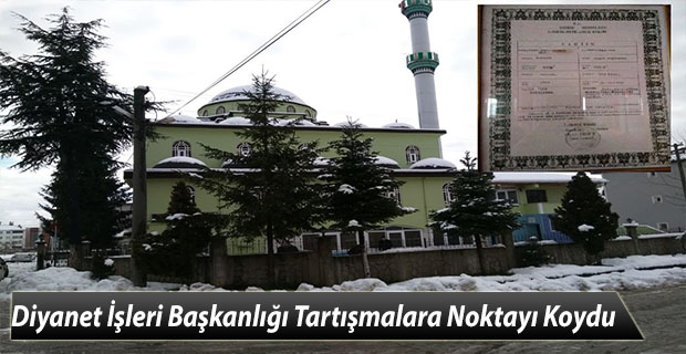 Diyanet İşleri Başkanlığı Tartışmalara Noktayı Koydu