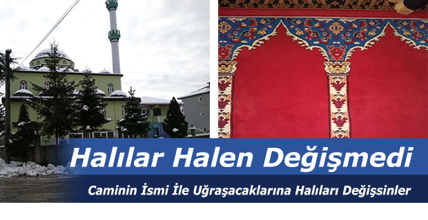Yenimahalle Caminin İsmi İle Uğraşacaklarına Halıları Değişsinler
