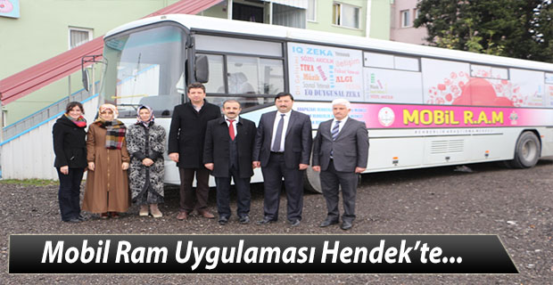 Mobil Ram Uygulaması Hendek’te