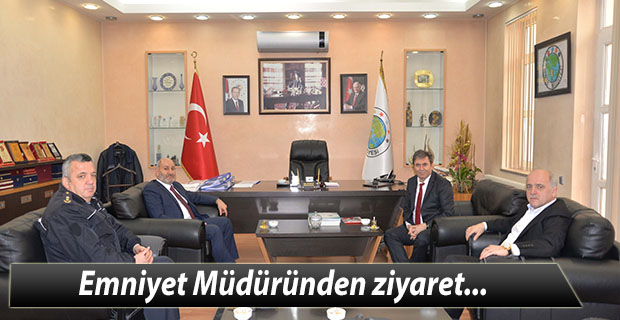 Emniyet Müdüründen ziyaret