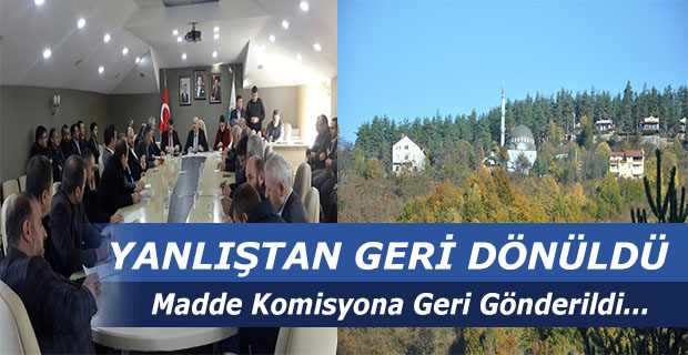 YANLIŞTAN GERİ DÖNÜLDÜ