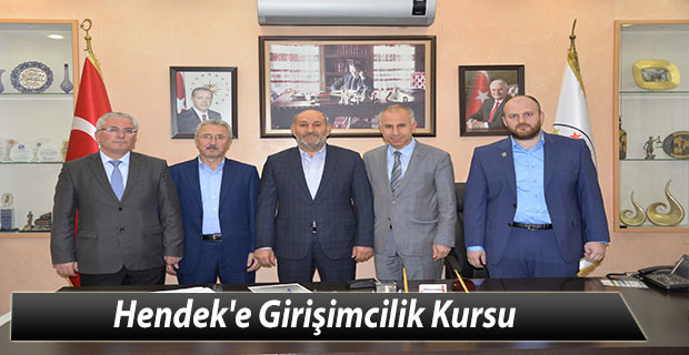 Hendek'e Girişimcilik Kursu