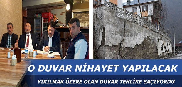 O DUVAR NİHAYET YAPILACAK
