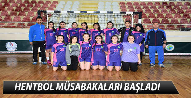 HENTBOL MÜSABAKALARI BAŞLADI