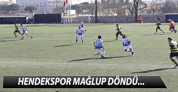 HENDEKSPOR MAĞLUP DÖNDÜ