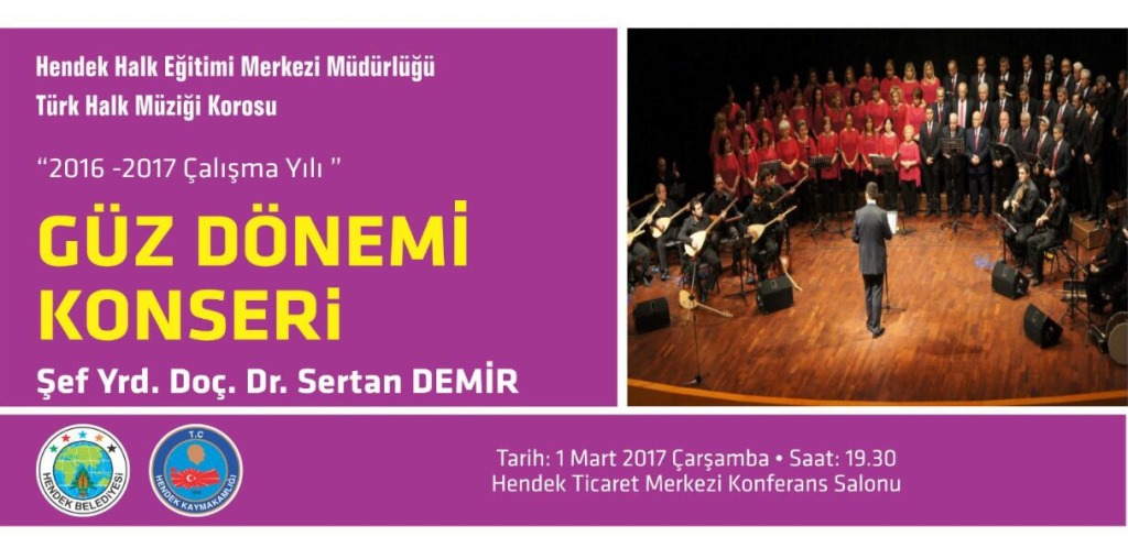 Hendek’te Halk Müziği Konseri