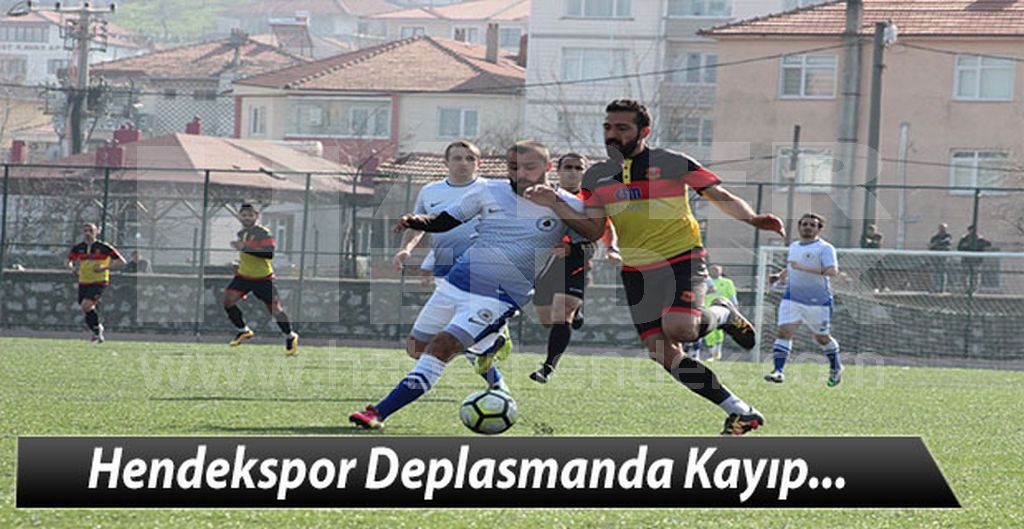 Hendekspor Deplasmanda Kayıp