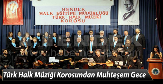 Türk Halk Müziği Korosundan Muhteşem Gece