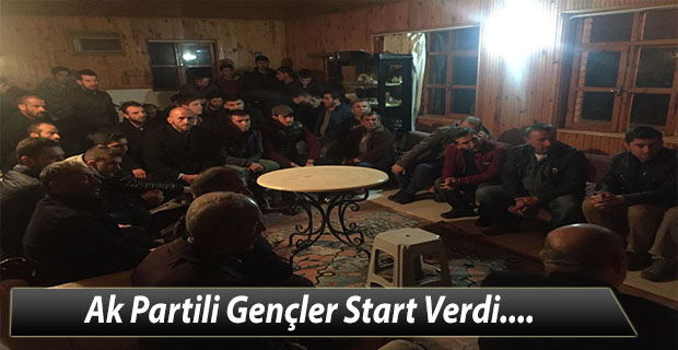 Ak Partili Gençler Start Verdi