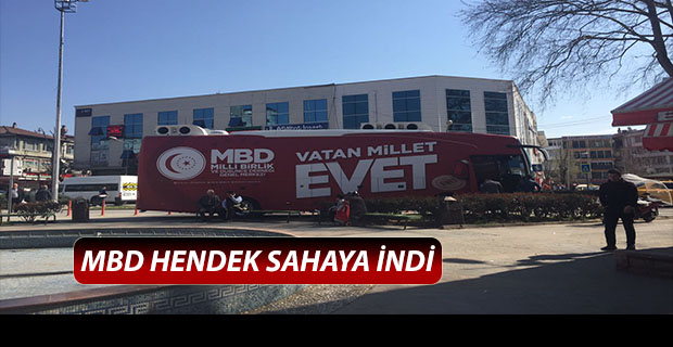 MBD HENDEK SAHAYA İNDİ
