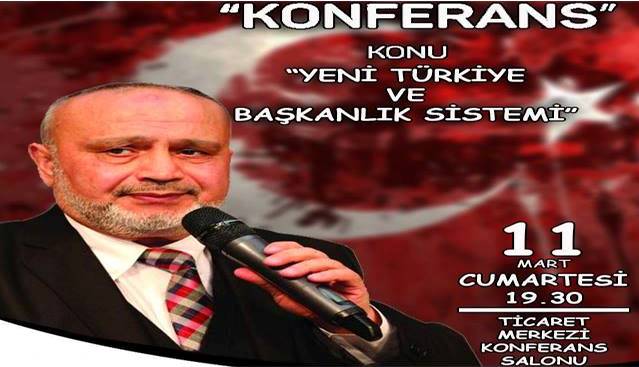 Şevki Yılmaz Başkanlık Sistemini Anlatacak