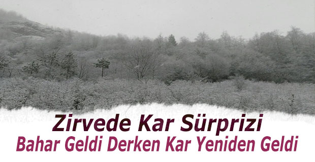 Bahar Geldi Derken Kar Yeniden Geldi