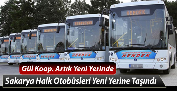 Gül Koop. Halk Otobüsleri Yeni Terminal Karşısına Taşındı