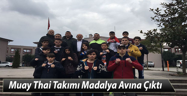 Hendek Muay Thai Takımı Madalya Avına Çıktı