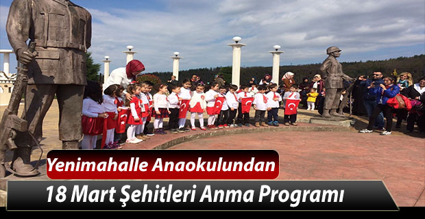 Yenimahalle Anaokulundan Şehitleri Anma Programı