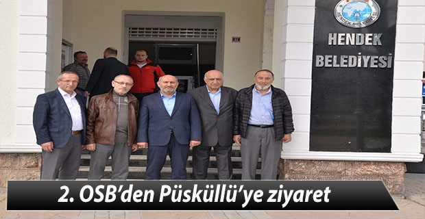 2.OSB’den Püsküllü'ye ziyaret