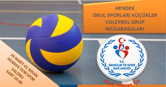 KÜÇÜKLER VOLEYBOL GRUP MÜSABAKALARI BAŞLIYOR