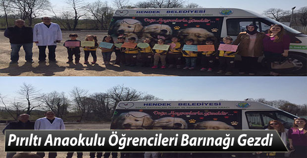 Pırıltı Anaokulu Öğrencileri Barınağı Gezdi