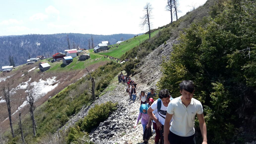 Doğaseverler Zirvede Yayladaydı