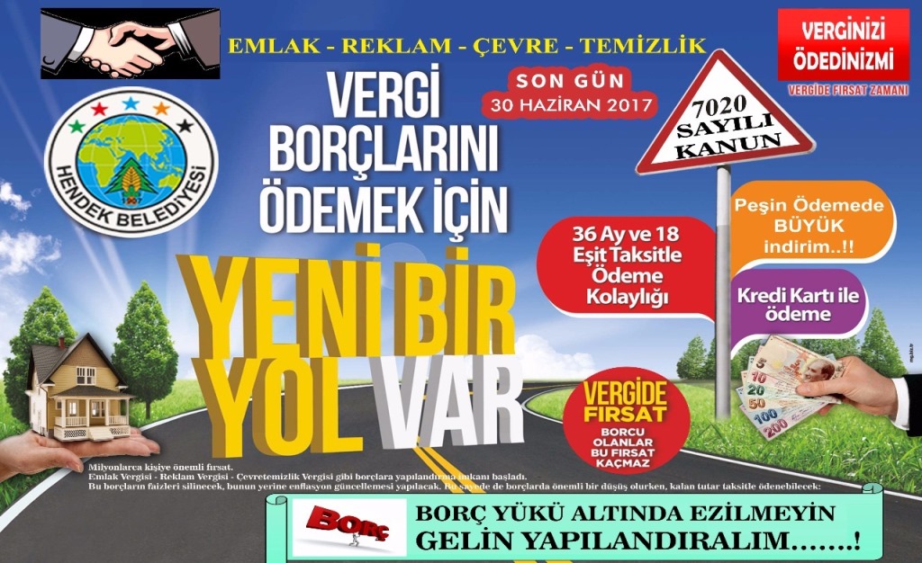 Hendek Belediyesi’nden yapılandırma çağrısı