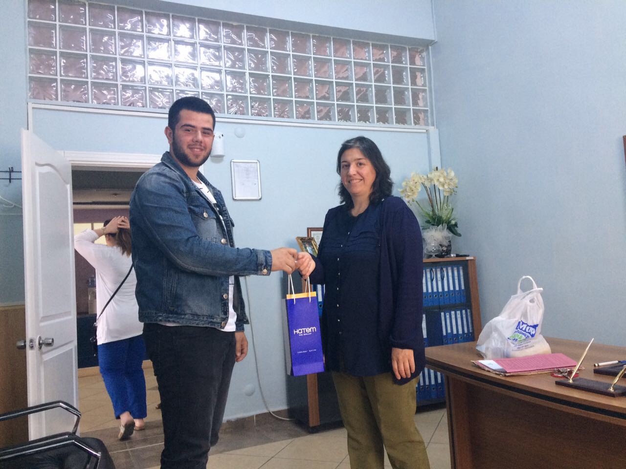 Öğrencilerden Örnek Davranış