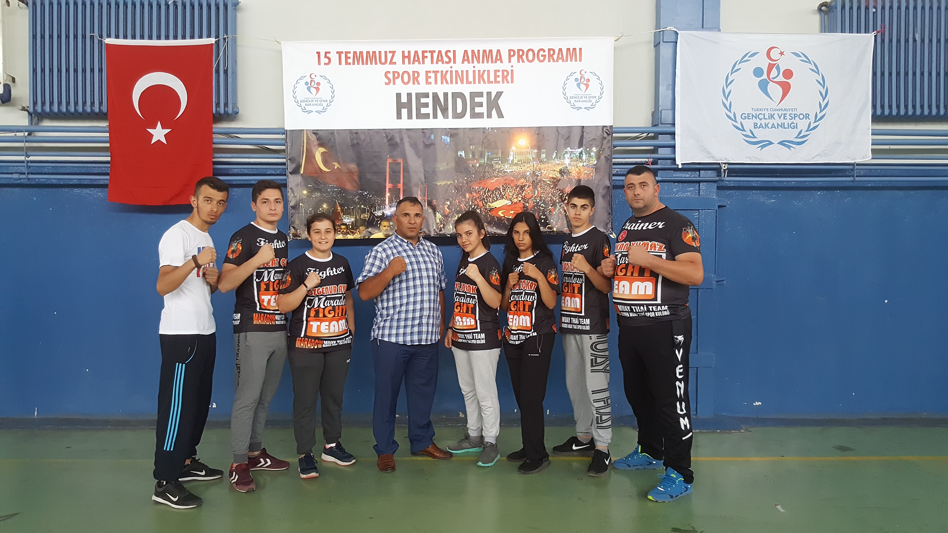 15 Temmuz Haftası Anma Programı Spor Etkinlikleri