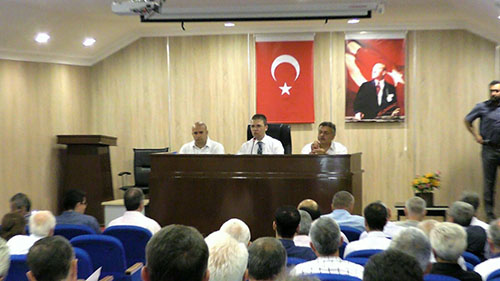HENDEK KAYMAKAMLIĞI MUHTARLARLA TOPLANTI YAPTI