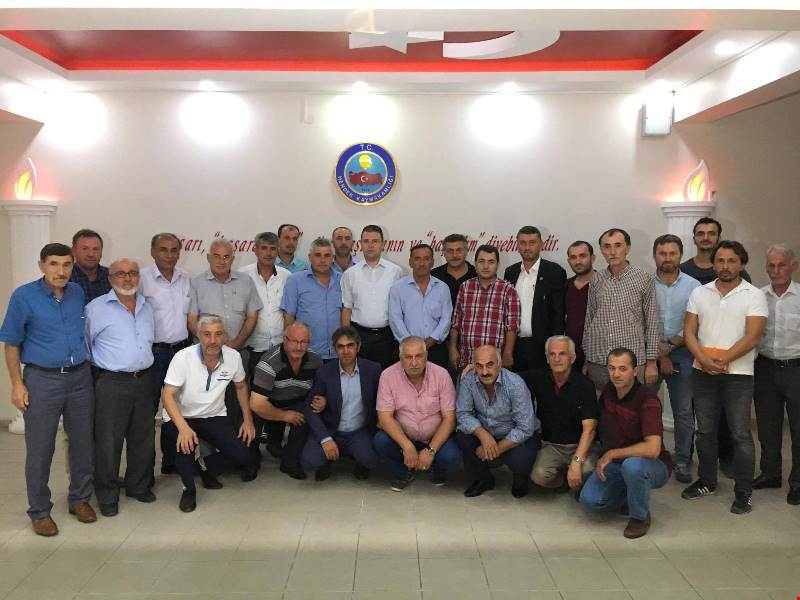 Kaymakamlıkta Çevre Kirliği Toplantısı Yapıldı