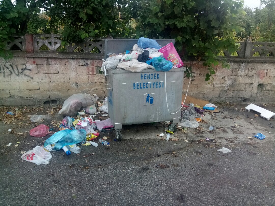Bayraktepe Mahallesi Sakinlerinden Konteynır Talebi