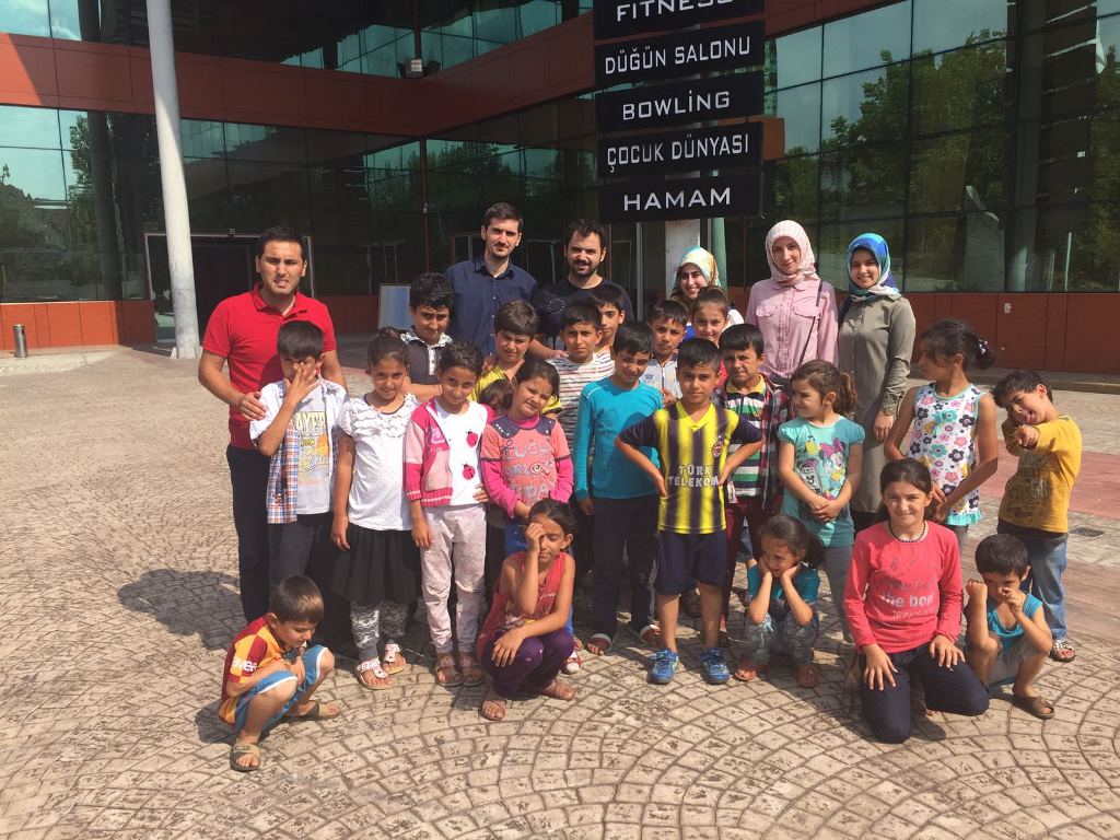 Mevsimlik İşçilerin Çocukları Gönüllerince Eğlendi