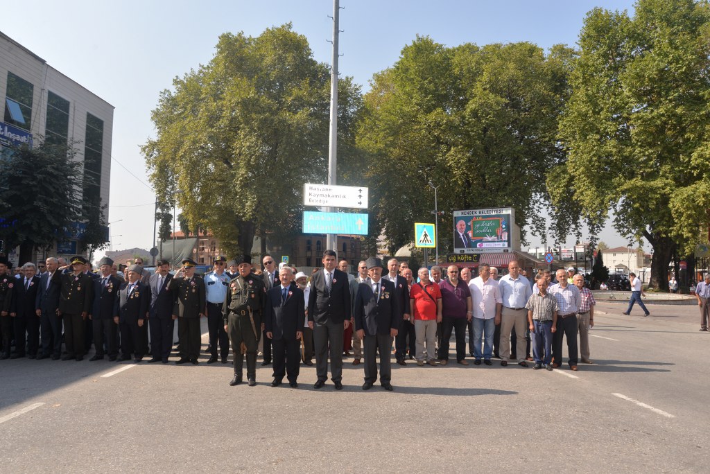 Gaziler Günü Hendek'te törenle kutlandı