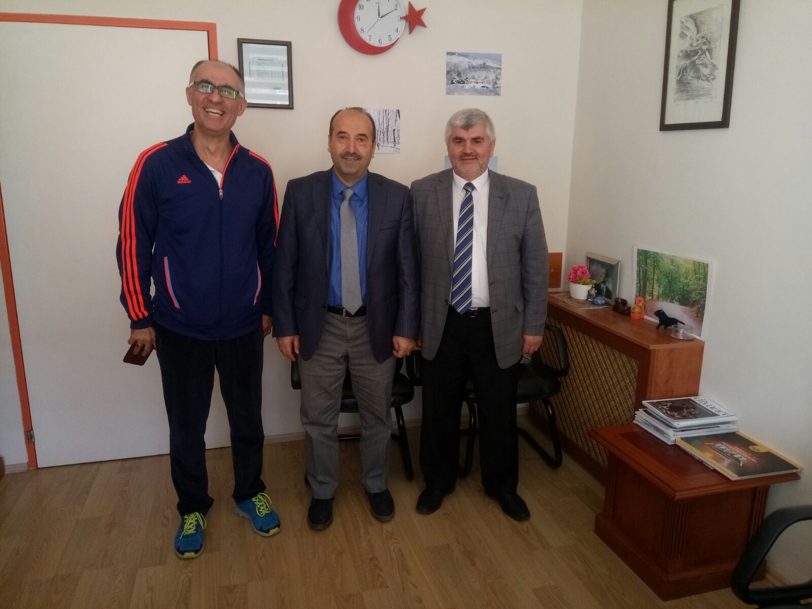 BEDİR’DEN  İLÇE SEÇİM KURULANA ZİYARET