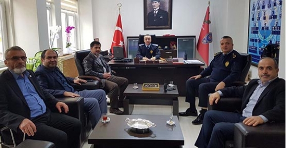 Sofu’dan Emniyet Müdürü İlhan’a Hayırlı Olsun Ziyareti
