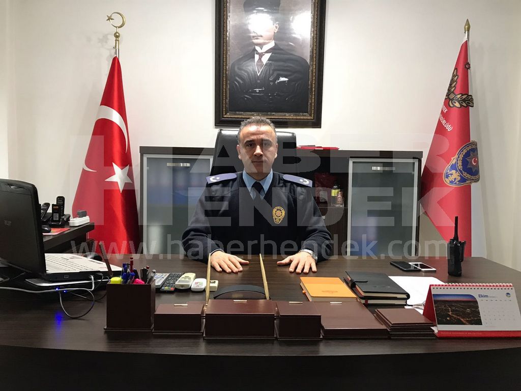 Hendek’in Yeni İlçe Emniyet Müdürü İlhan Göreve Başladı