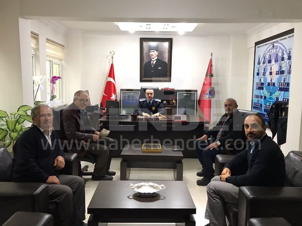Basın Mensuplarından Emniyet Müdürü İlhan’a Ziyaret