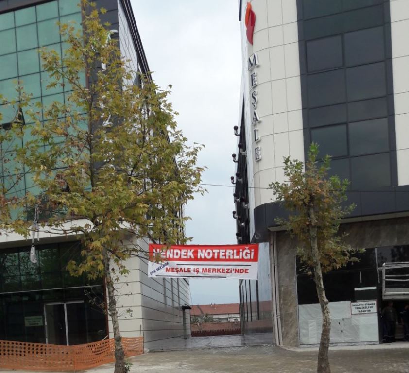 Noter Yeni Yerine Taşınıyor