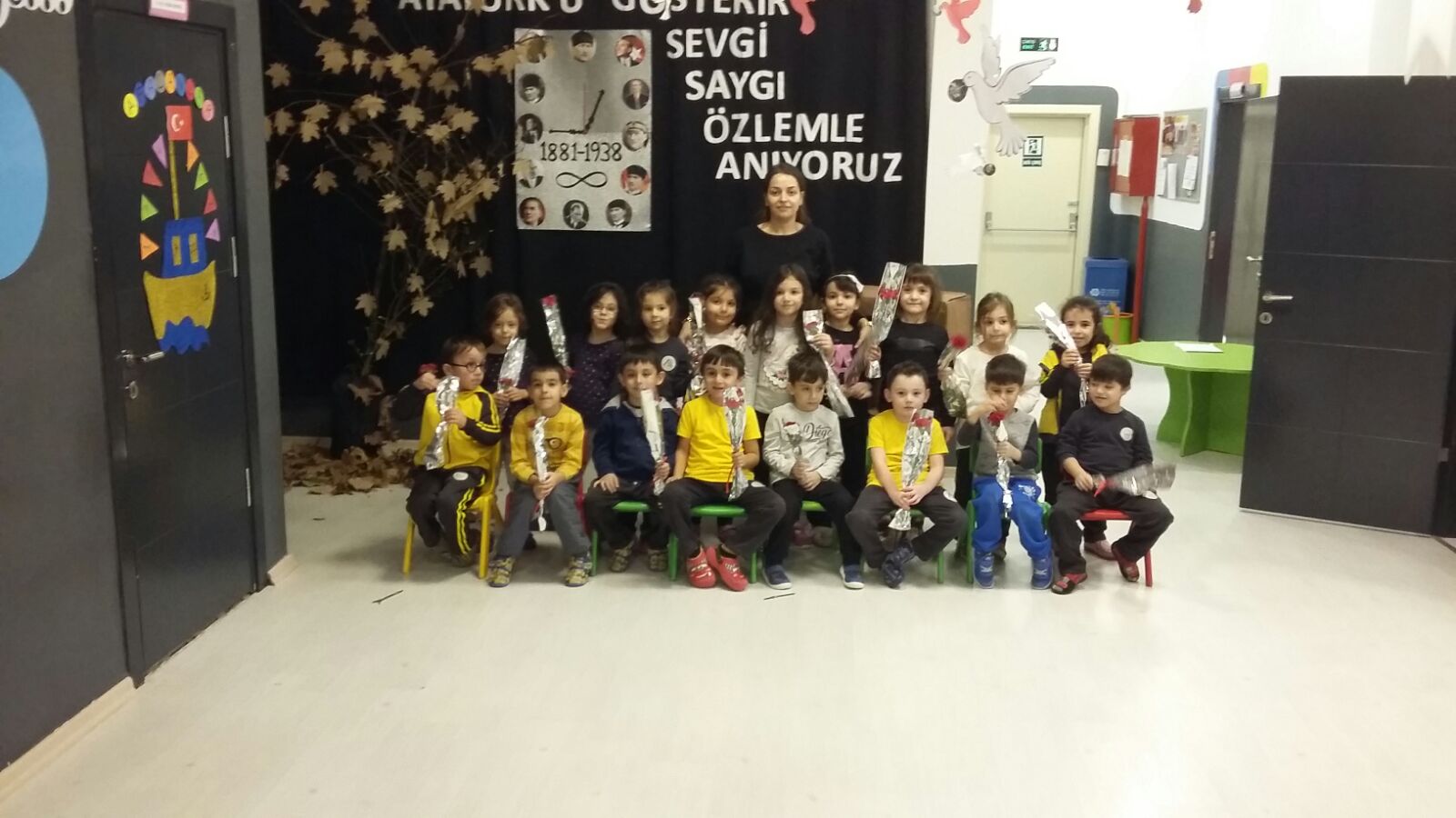 Minik Dahiler Atatürk’ü Andı