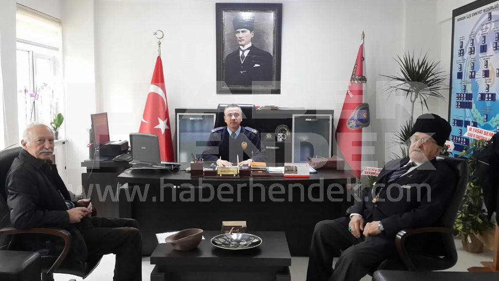 Çürüksulu İlçe Emniyet Müdürü İlhan’ı Ziyaret Etti