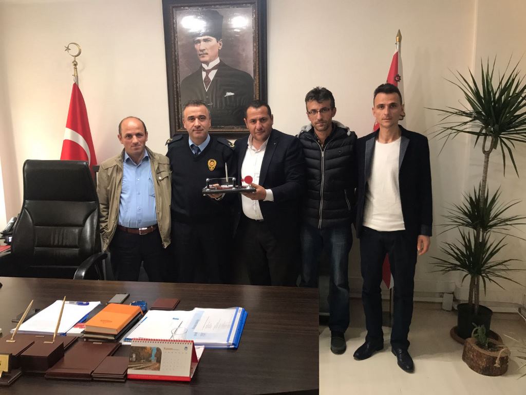 Genç Karadenizliler Derneğinden Emniyet Müdürüne Ziyaret