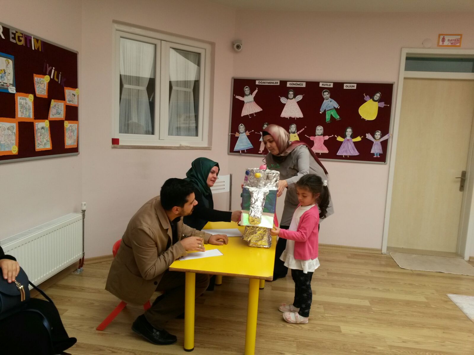 Yenimahalle Anaokulundan Yardımsever Mucitler Projesi