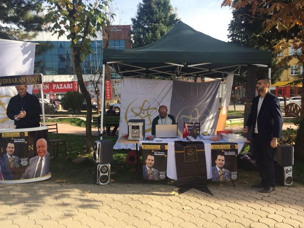 Erbakan Vakfı Hendek’te Stand Açtı