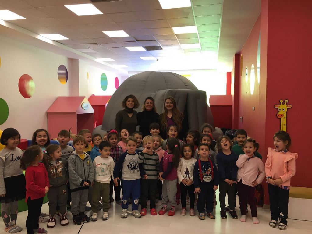 Ana Okulu Öğrencileri Uzay Evinde Buluştu