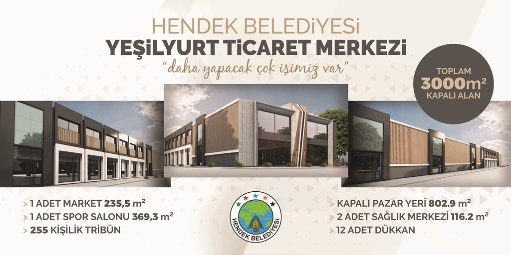 Yeşilyurt’a Ticaret Merkezi