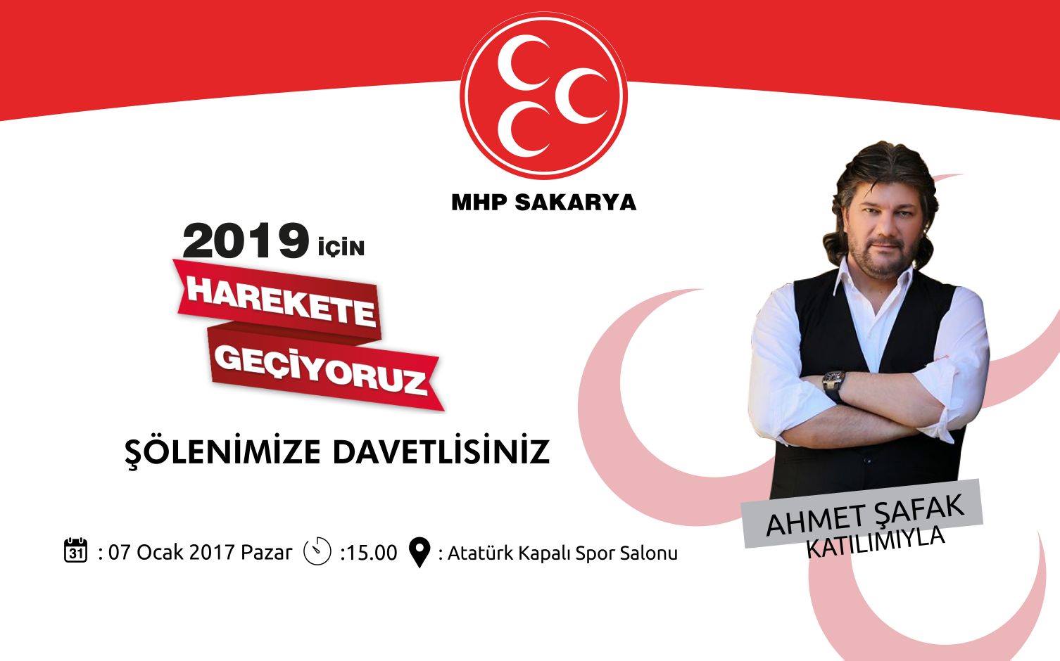 MHP Sakarya’da 2019 İçin Harekete Geçiyor