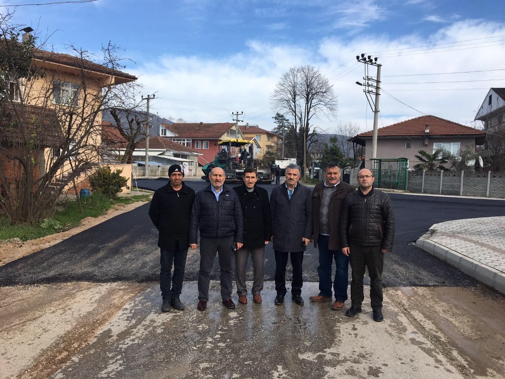 Eski Düzce Caddesi asfaltlandı