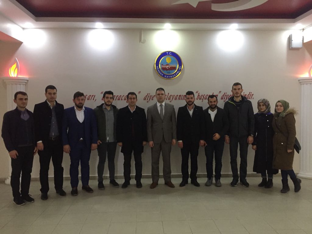 Ak Parti Gençlik Kolları Protokol Ziyaretlerde