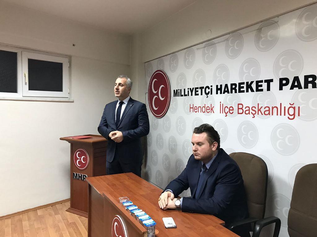 MHP İl Teşkilatından Hendek Teşkilatına Teşekkür Ziyareti