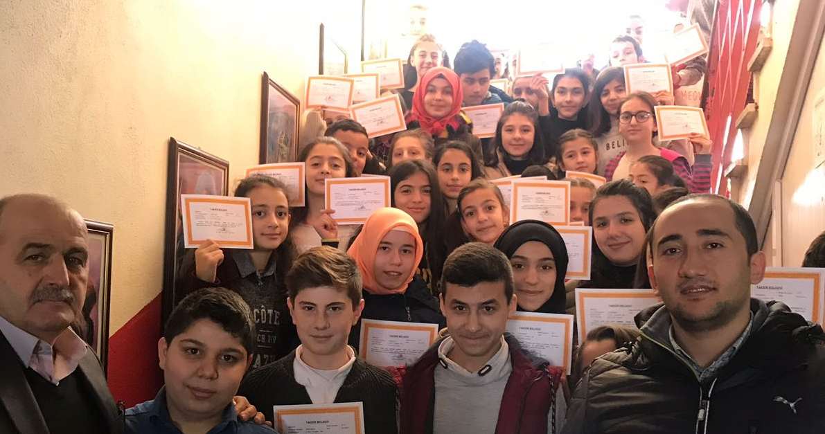 Beylice Ortaokulunda Dönem Sonu İyilik Meleği