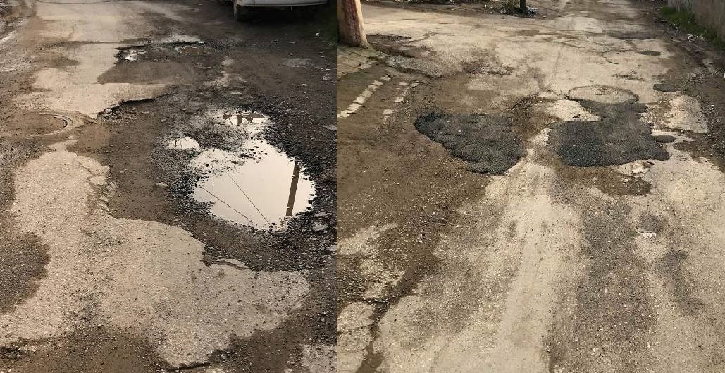 Böyle Yama Asfaltmı Olur
